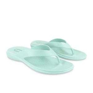 Okabashi Maui Flip Flop Sandal, Seafoam Size ML